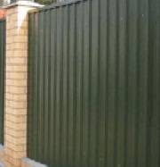 Заборы из профнастила, профнастил для забора, монтаж: профнастила для