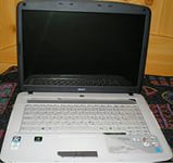 Продам нерабочий ноутбук Acer Aspire 5520 ( разборка на запчасти).