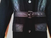 Новое пальто с подкладкой (утепленное) на пуговичках 44 размер